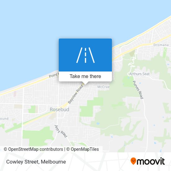 Cowley Street map