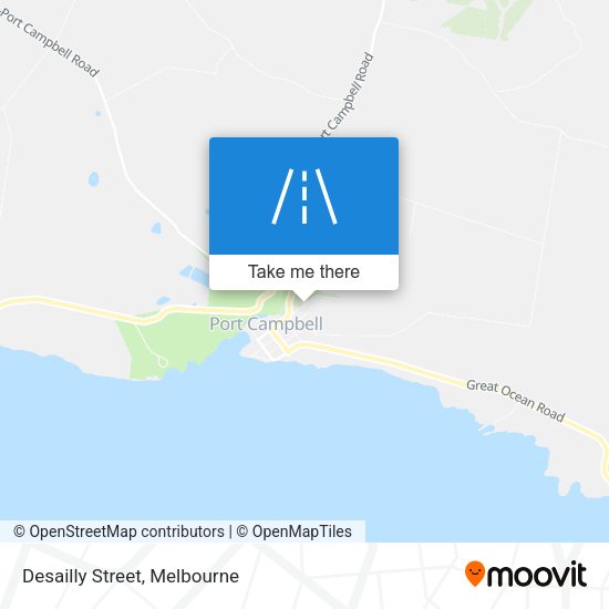 Desailly Street map