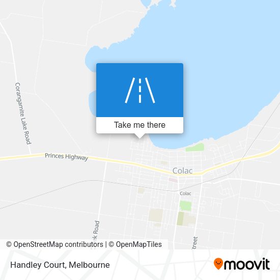 Handley Court map