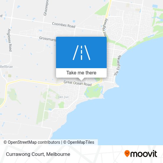 Currawong Court map