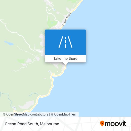 Ocean Road South map