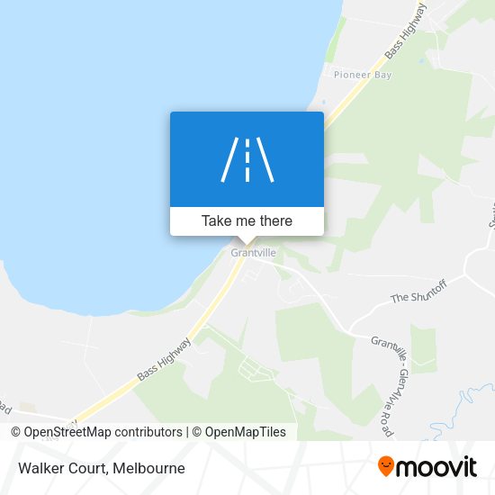 Walker Court map