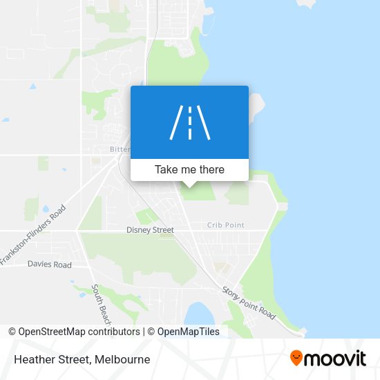 Heather Street map