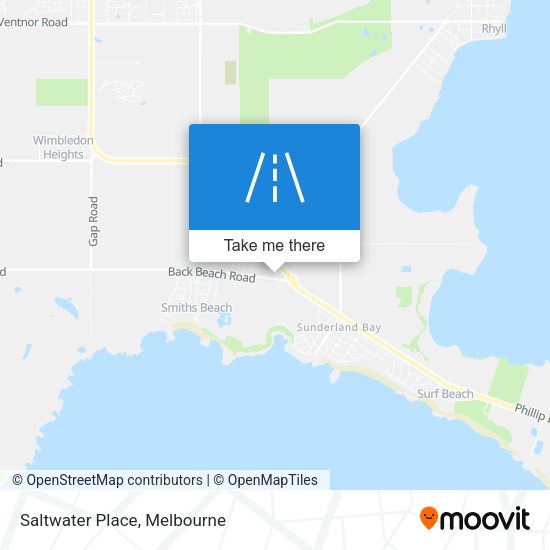 Saltwater Place map
