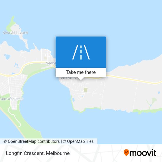 Longfin Crescent map