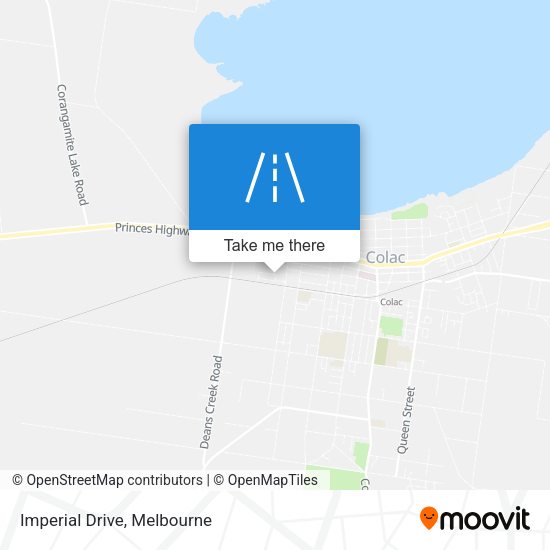 Imperial Drive map