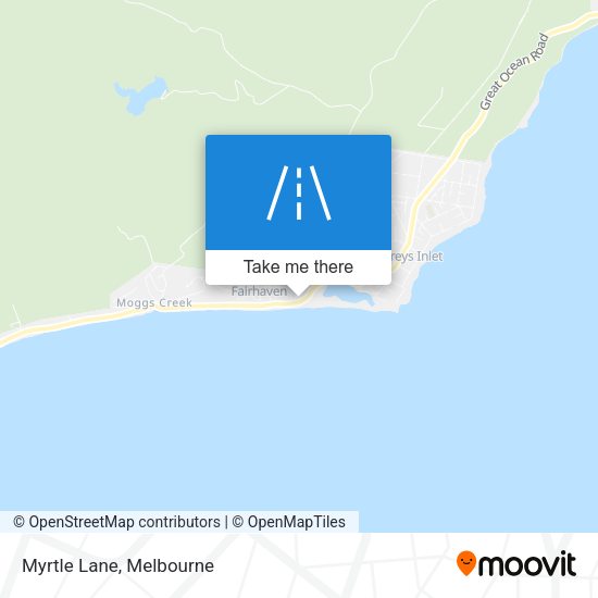 Myrtle Lane map