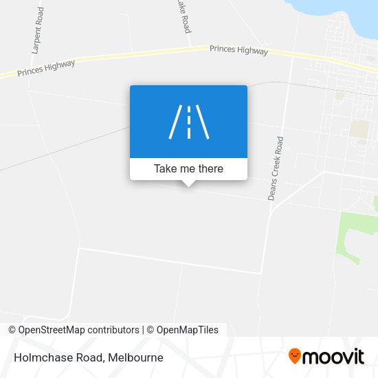 Holmchase Road map