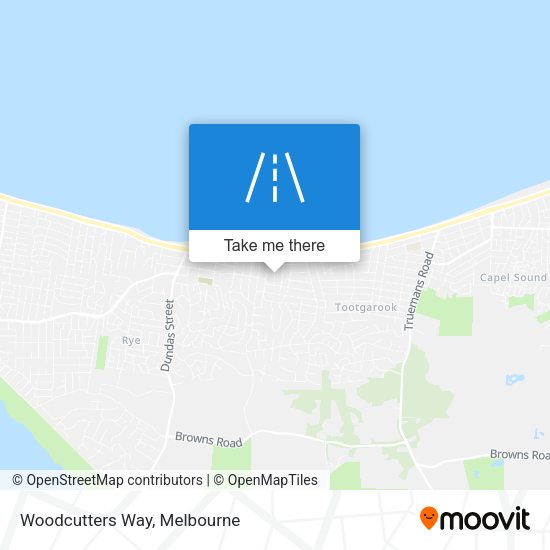 Woodcutters Way map