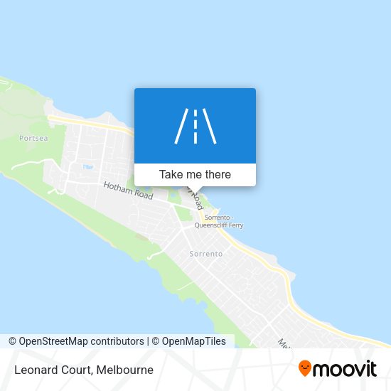 Leonard Court map