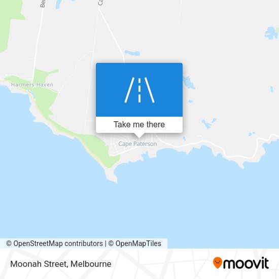 Moonah Street map