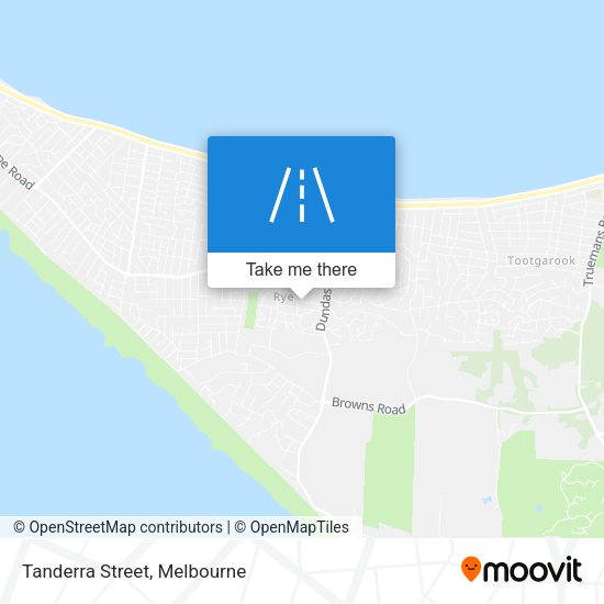 Tanderra Street map