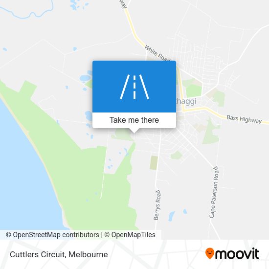 Cuttlers Circuit map