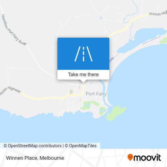 Winnen Place map