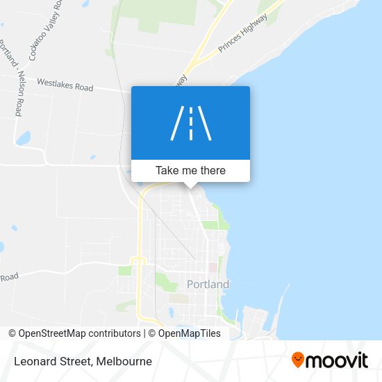 Leonard Street map