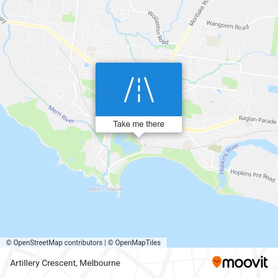 Artillery Crescent map