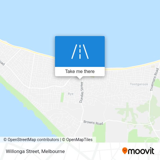 Willonga Street map