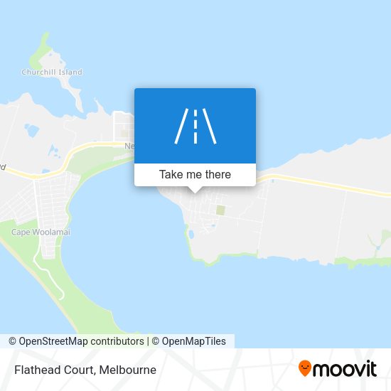 Flathead Court map