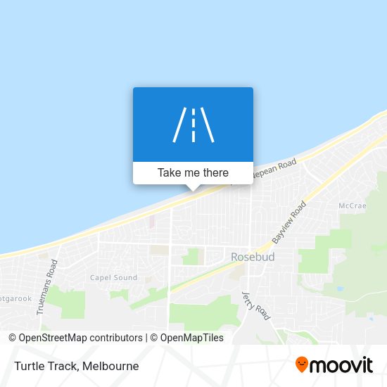 Turtle Track map