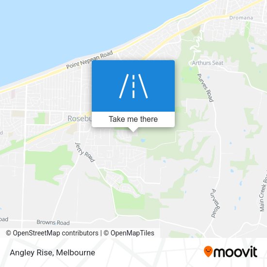 Angley Rise map