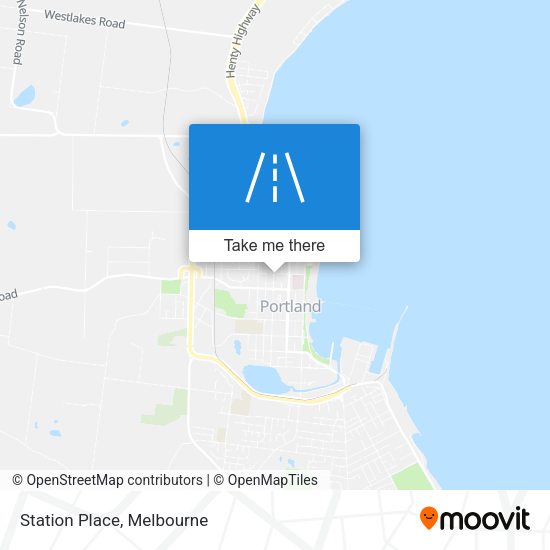 Station Place map