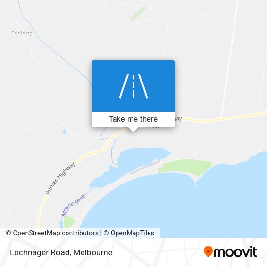 Lochnager Road map