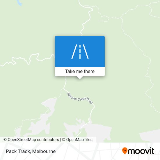 Pack Track map