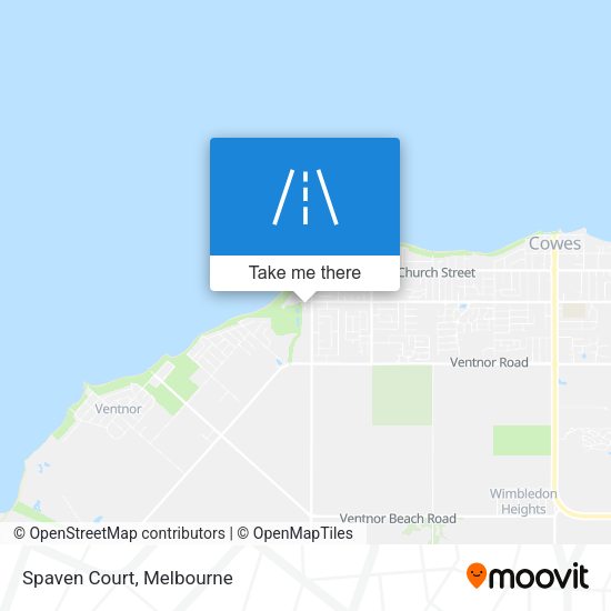 Spaven Court map
