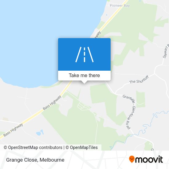 Grange Close map