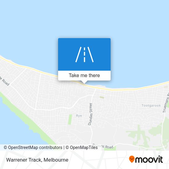 Warrener Track map
