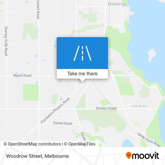 Woodrow Street map