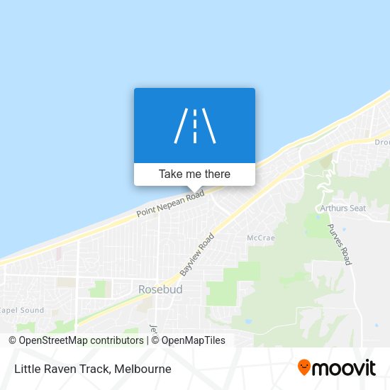 Little Raven Track map