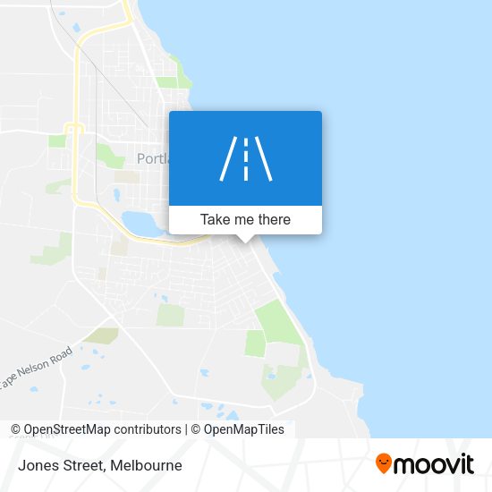Jones Street map