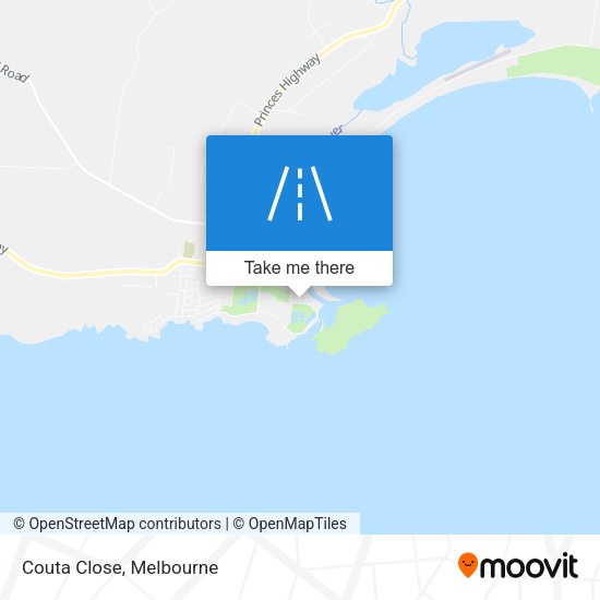 Couta Close map