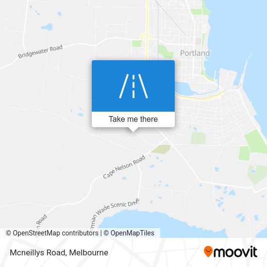 Mcneillys Road map
