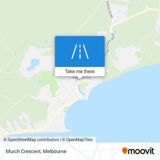 Murch Crescent map