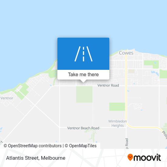 Atlantis Street map