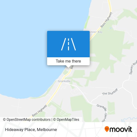 Hideaway Place map