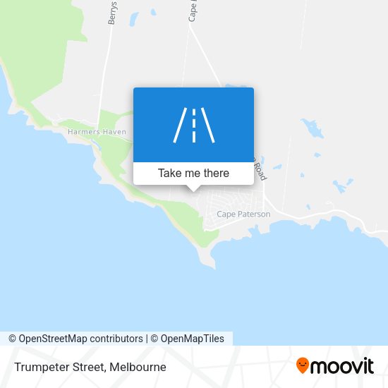 Trumpeter Street map