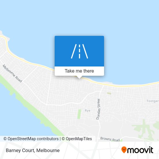 Barney Court map