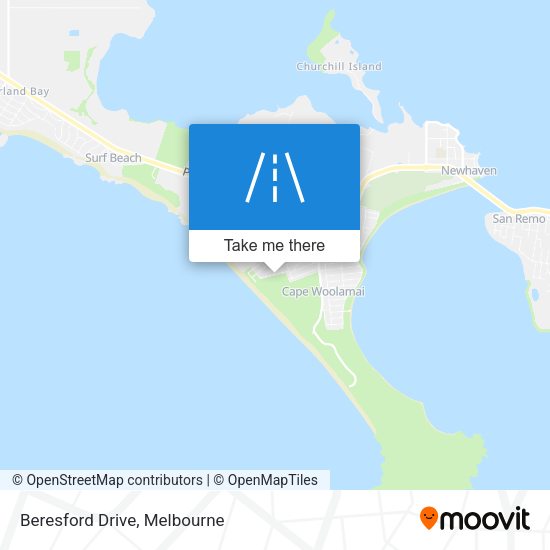 Beresford Drive map