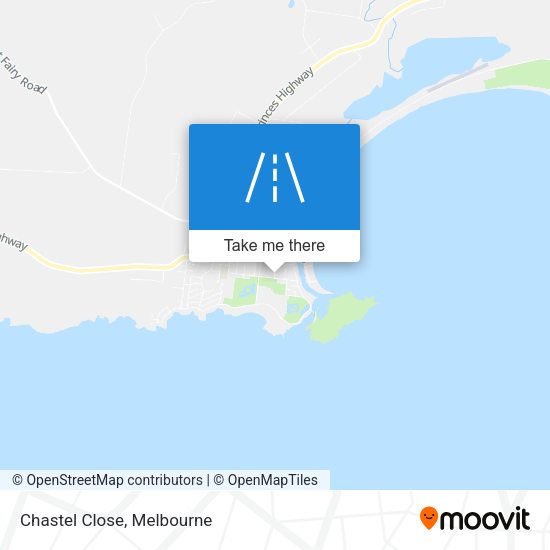 Chastel Close map