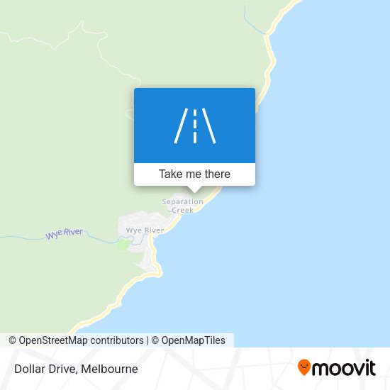 Dollar Drive map