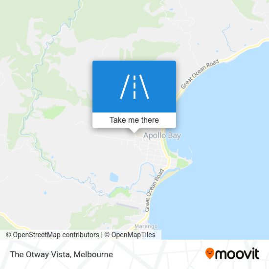 The Otway Vista map