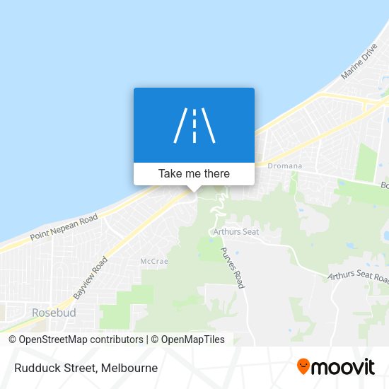 Rudduck Street map