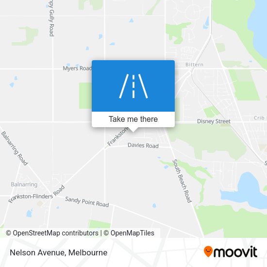Nelson Avenue map
