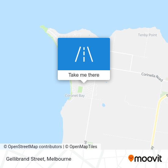 Gellibrand Street map