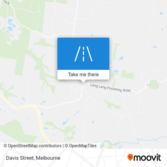 Davis Street map