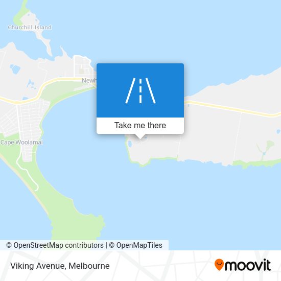 Viking Avenue map