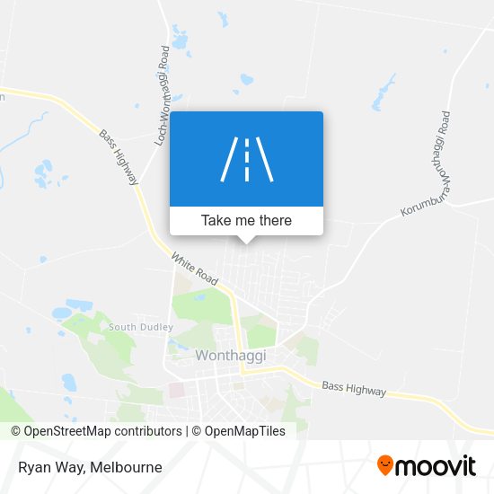 Ryan Way map